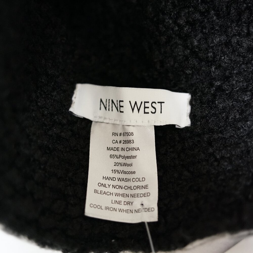 Y2K Nine West Fuzzy Plaid Bucket Hat, One Size Adult - Picture 3 of 5